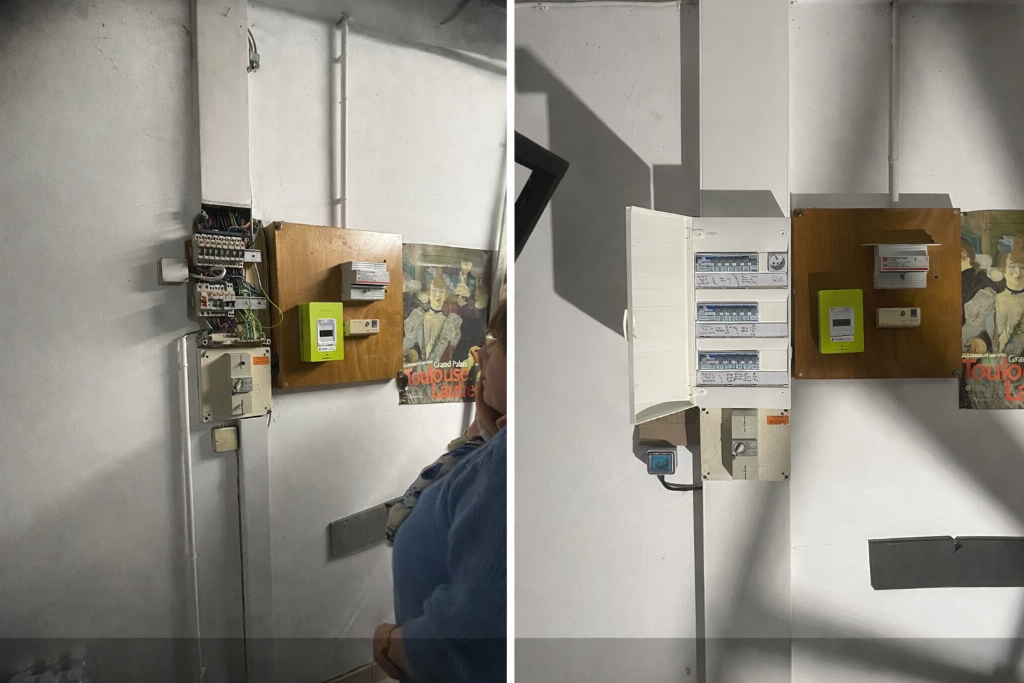 Avant / après : mise en sécurité d’installation par remplacement de tableau