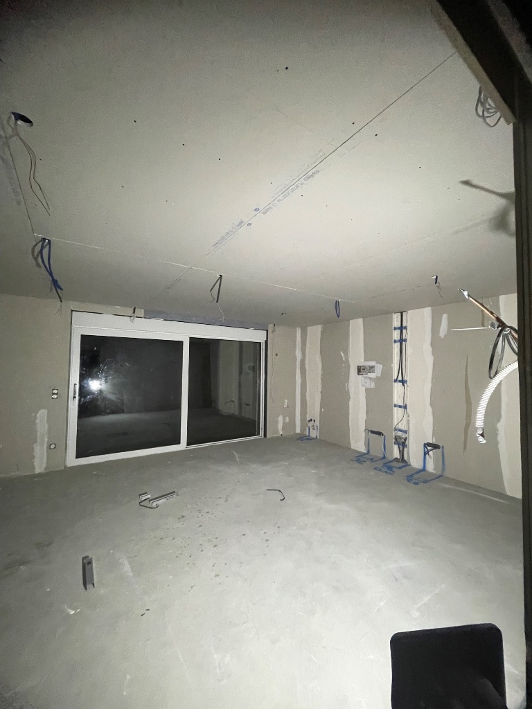 Installation neuve : chantier en cours